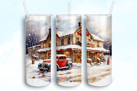Christmas Ornaments Tumbler Sublimation: Graphics for Crafts