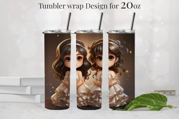 Princess Tumbler Design 20oz: Graphics & Illustrations for Whimsical Branding