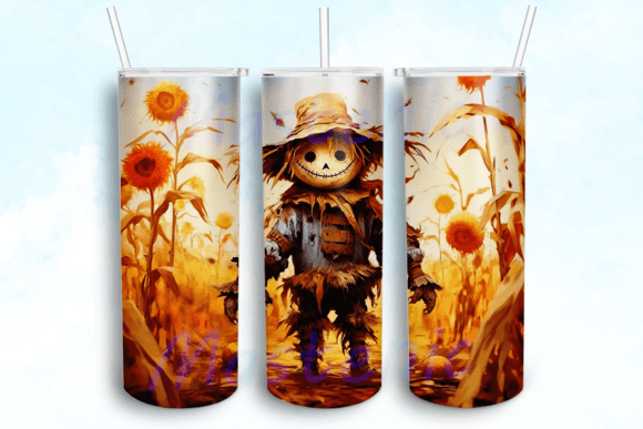 Spooky Season Tumbler Sublimation Design: Graphics for Crafts